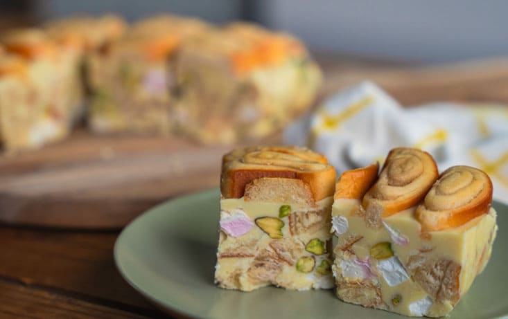 Hvid Rocky Road med Gifflar Vanilje - Opskrifter | Pågen